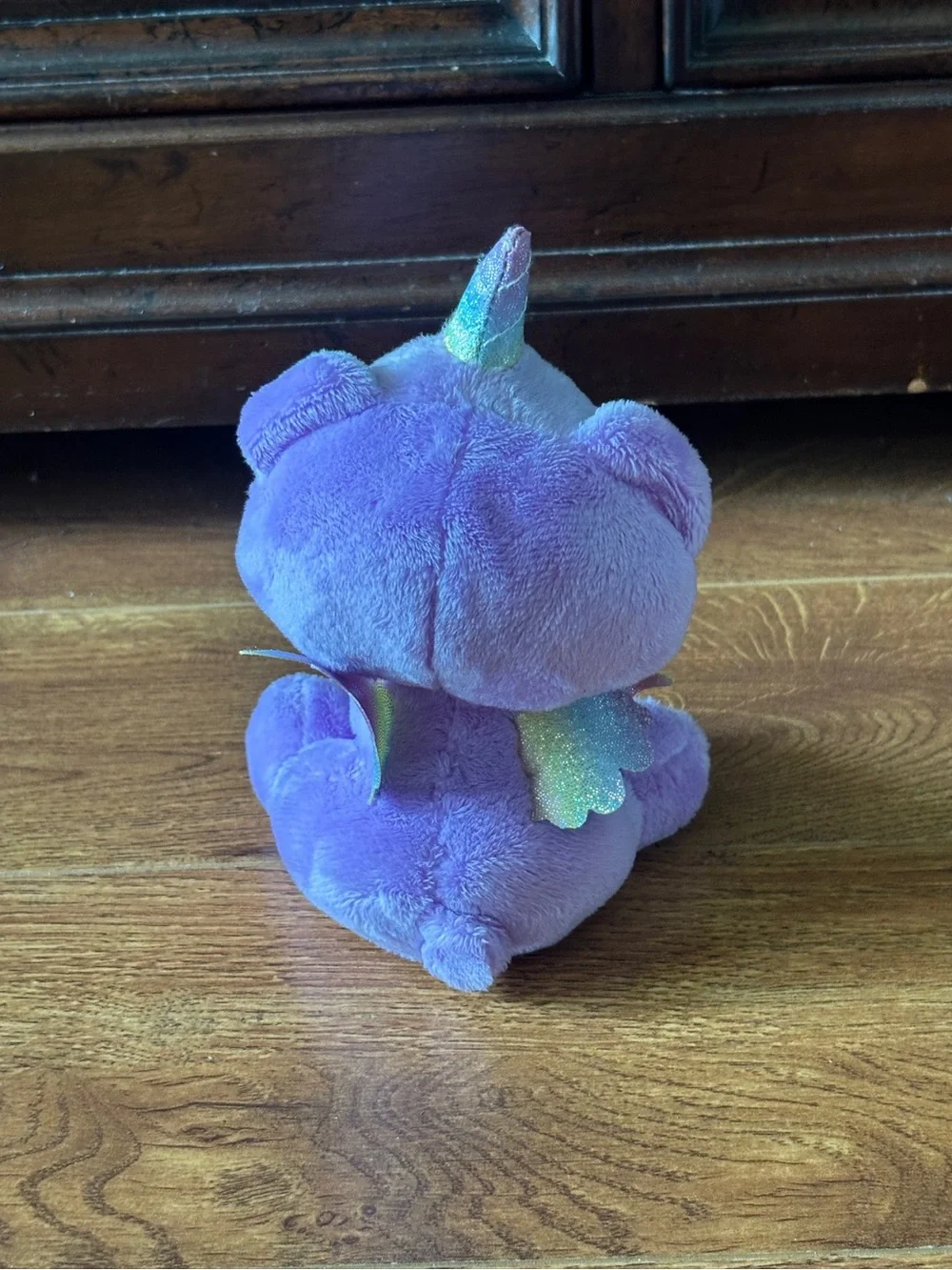 Purple Plush Unicorn Puppy Stuffed Toy - Small Pets Accessory